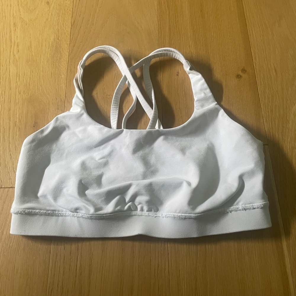 lululemon athletica White Sports Bra